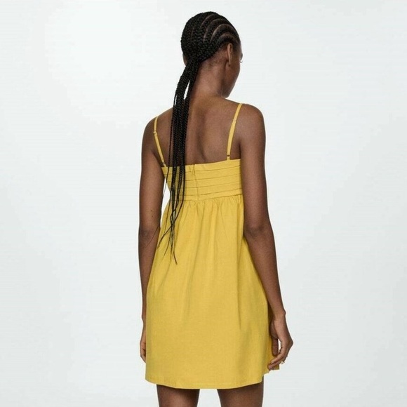 NWT Mango Ziti Dress 🍋 - Picture 3 of 7